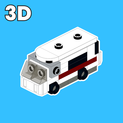 LEGO Micro Motorhome MOC – PDF Building Instructions