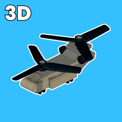 LEGO Micro Military Helicopter MOC – PDF Building Instructions