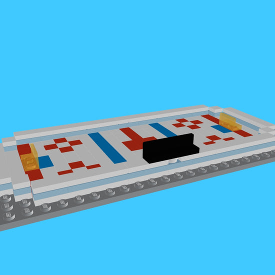 LEGO Ice Rink MOC 3D Model Preview