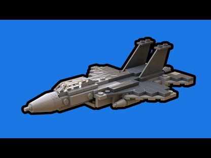 LEGO McDonnell Douglas F-15 Eagle MOC – PDF Building Instructions