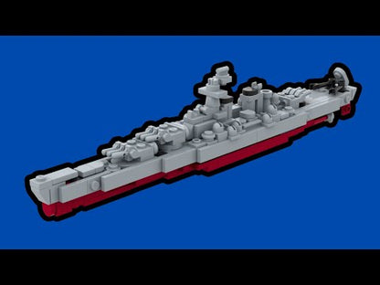 LEGO Cuirassé USS Iowa MOC - Instructions de montage PDF