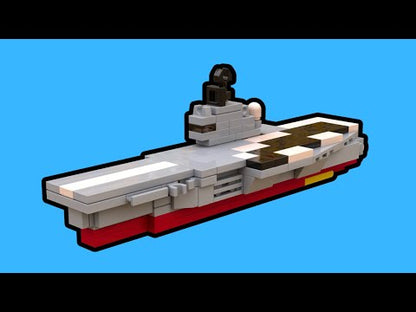 LEGO USS Lexington Aircraft Carrier (CV-16) MOC – PDF Building Instructions