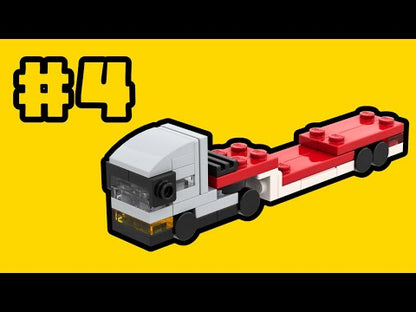 LEGO Nízkopodlažný náves MOC – Návod na stavanie vo formáte PDF