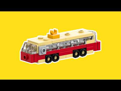 LEGO Micro Retro Tramway MOC – PDF Building Instructions