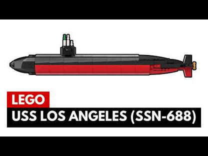LEGO Sous-marin USS Los Angeles (SSN-688) MOC – Instructions de montage PDF
