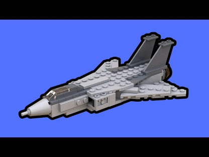 LEGO F-14 Tomcat stíhačka MOC – Návod na stavbu v PDF