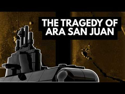 LEGO ARA San Juan Submarine MOC with Display Stand – PDF Building Instructions