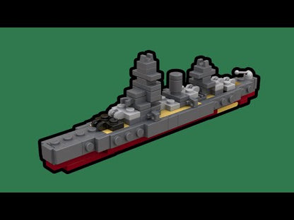 IJN Fuso Battleship - LEGO® MOC - Building Instructions