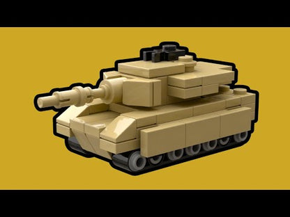 LEGO M1 Abrams Tank MOC – PDF Building Instructions