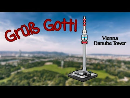 LEGO Vienna Danube Tower MOC - PDF Building Instructions