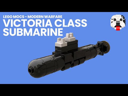 LEGO HMCS Victoria Class Submarine MOC – PDF Building Instructions
