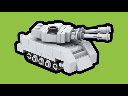 LEGO dvojvalcový tank – stavebný návod vo formáte PDF
