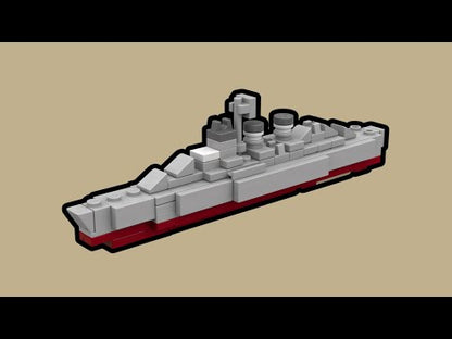 LEGO USS Nicholas Destroyer MOC – PDF Building Instructions