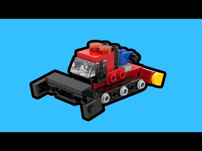 LEGO Piste de ski Damper à neige MOC - Instructions de montage PDF