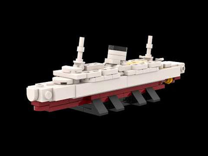 LEGO MV Wilhelm Gustloff MOC - PDF Building Instructions