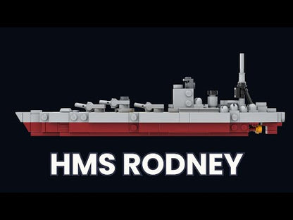 LEGO HMS Rodney Cuirassé MOC - Instructions de montage PDF