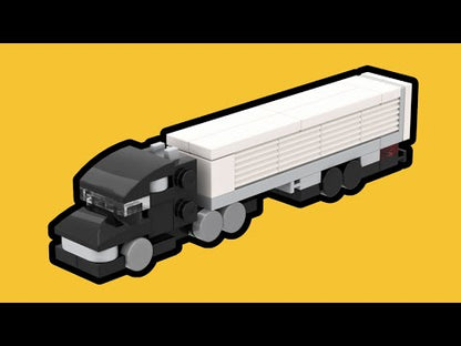 LEGO Camion et remorque américains (MOC) – Instructions de montage PDF
