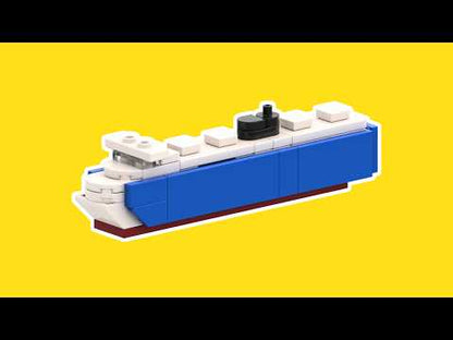 LEGO Micro LoRo loď MOC – Návod na stavbu vo formáte PDF