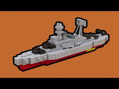 LEGO USS Arizona Battleship MOC – PDF Building Instructions
