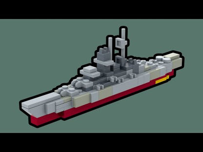 LEGO Krížnik Prinz Eugen MOC – Návod na stavbu v PDF