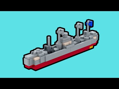 LEGO Liberty-Class Ship MOC – PDF Building Instructions