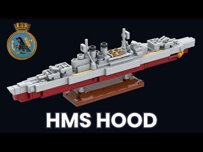 LEGO HMS Hood Battlecruiser MOC - Instructions de montage PDF