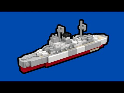 LEGO HMS Warspite MOC – PDF Building Instructions