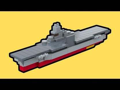 LEGO USS Essex CV-9 Aicraft Carrier MOC – PDF Building Instructions