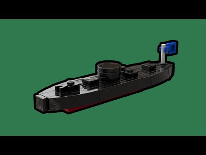 LEGO USS Monitor Ironclad MOC – PDF Building Instructions