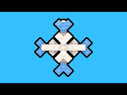 LEGO Snowflake MOC - PDF Building Instructions