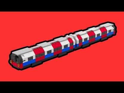 LEGO London Tube 1996 Stock Train MOC – PDF Building Instructions