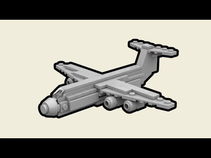 LEGO Lockheed C-5 Galaxy MOC – PDF Building Instructions