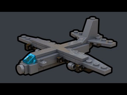 LEGO Lockheed C-130 Hercules MOC – PDF Building Instructions