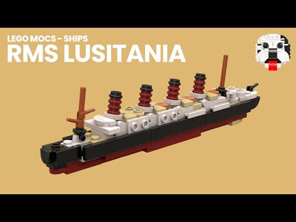 LEGO RMS Lusitania MOC - PDF Building Instructions