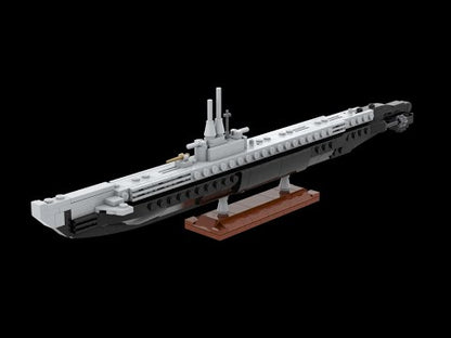 LEGO USS Bowfin (SS-287) MOC - PDF Building Instructions