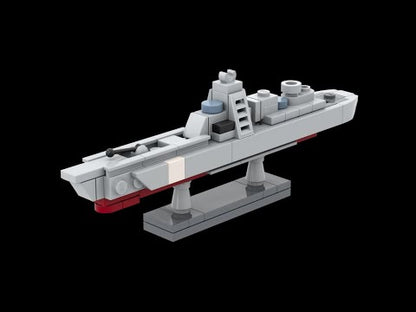 LEGO Frégate de classe Amiral Gorshkov MOC - Instructions de montage PDF