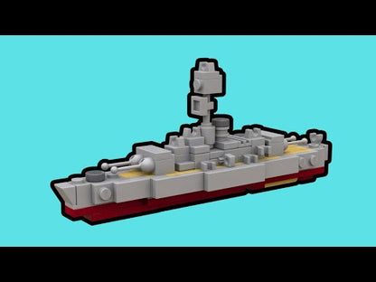 Ilmarinen Coastal Defence Ship - LEGO® MOC - Building Instructions