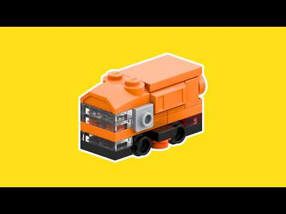 LEGO Micro Street Sweeper Truck MOC – PDF Building Instructions