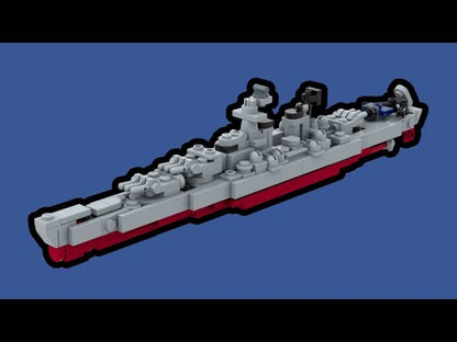 LEGO Cuirassé USS Missouri MOC - Instructions de montage PDF