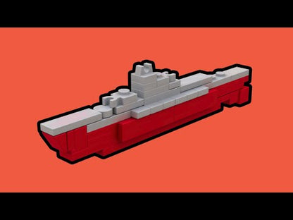 Malyutka Class XV Series Submarine - LEGO® MOC - Building Instructions