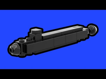 LEGO Virginia Class Submarine MOC - PDF Building Instructions