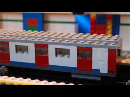 LEGO London Tube D78 Stock Train MOC – PDF Building Instructions