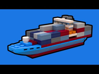 LEGO Maersk Container Ship MOC – PDF Building Instructions