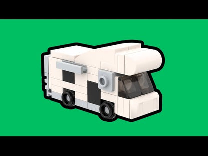 LEGO kempingové auto MOC – návod na stavanie vo formáte PDF