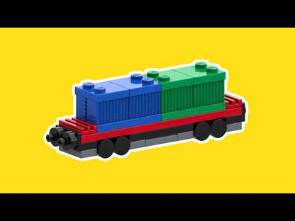 LEGO Micro Container Wagon MOC – Instructions de montage PDF