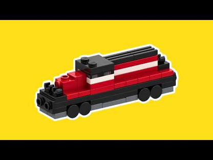 Locomotive de fret LEGO Micro MOC – Instructions de montage PDF