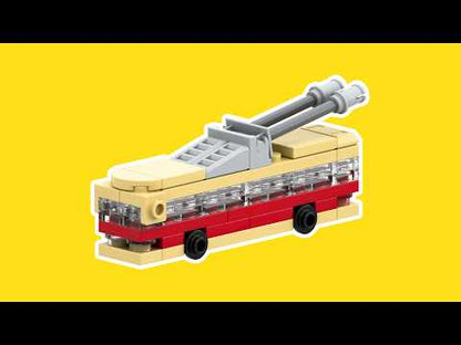 LEGO Micro Rétro Trolleybus MOC – Instructions de Montage PDF