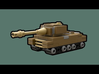 LEGO Tiger I Tank MOC – PDF Building Instructions