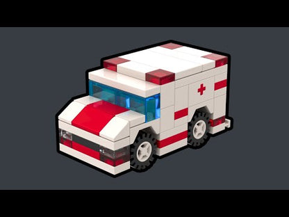 LEGO Ambulance MOC – PDF Building Instructions