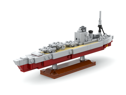 LEGO HMS Nelson Cuirassé MOC - Instructions de montage PDF